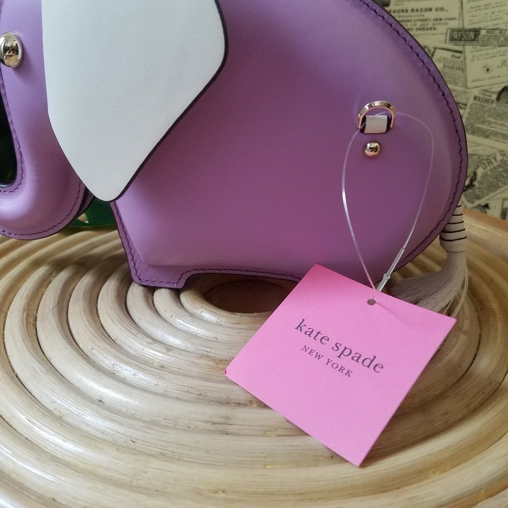 Iris Bloom Kate Spade Tiny Elephant Crossbody - Picture 11 of 11